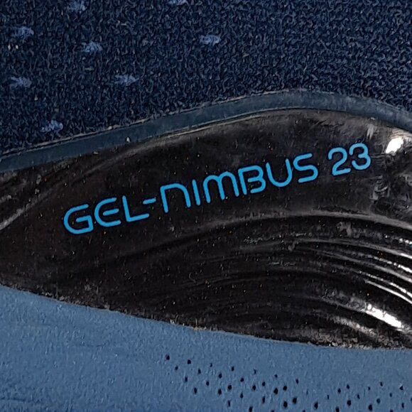 ASICS Gel-Nimbus 23 Athletic Sneakers Women 9 WIDE Blue Purple Running 1012A884 - Picture 15 of 15